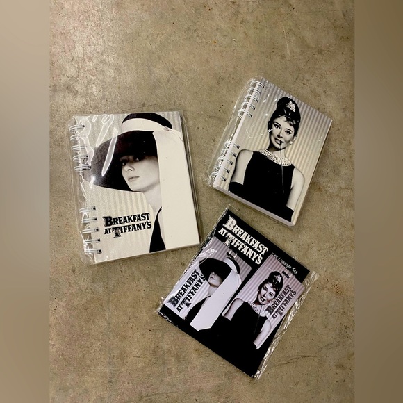 Breakfast at Tiffany's Notebook & Luggage Tag Collection NWT - Picture 1 of 7